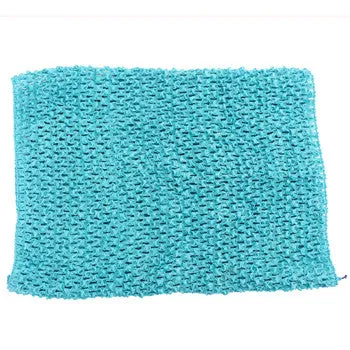 TINSAI Chest Wrap 20*23CM 30 Color 9 inches Elastic Wrapped Chest Knit Girl Crochet Headband Tutu Tube Tops Wide DIY Skirt Dress