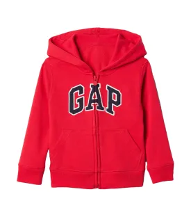 Toddler Logo Zip Hoodie Pure Red V2