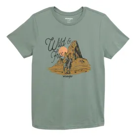 Top Women's SZN (112350107) - Wrangler Retro® Graphic Tee - Regular Fit - Lily Pad