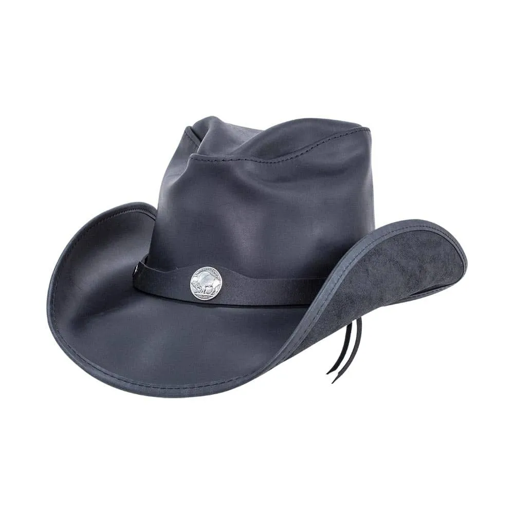 Western | Mens American Leather Cowboy Hat